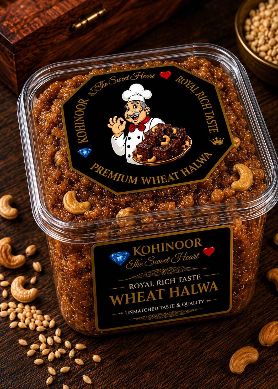 Kohinoor Wheat Halwa